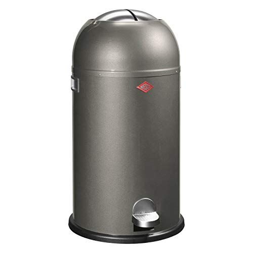 WESCO Kickmaster Pattumiera, Grigio, 33 L