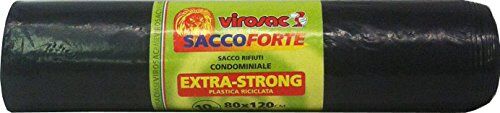 CORA SACCOFORTE 10PZ 80X120 NERO