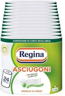 Regina Wish Carta Cucina   Confezione da 24 Rotoli