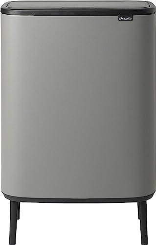 Brabantia Pattumiera, Calcestruzzo Minerale Grigio, 60 L