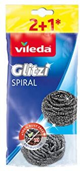 Vileda ESTROPAJO INOX SPIRALE 2+1 160561