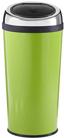 PREMIER Housewares 05064440 Pattumiera, in Acciaio Inox, Secchio Interno in Plastica, 30 lt, Verde Lime