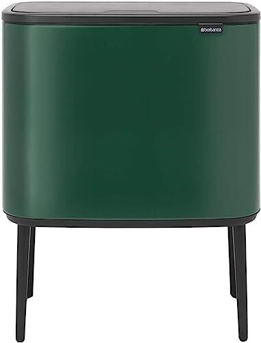 Brabantia Pattumiera da cucina, 36 l, colore Verde pino