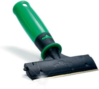 Unger in vetro di sicurezza finestra raschietto, 10 cm, Green/Black, 1