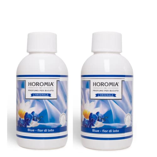 Generico Horomia Profumatore per bucato, Confezione da 2x250ml Blue Blue Fior di loto