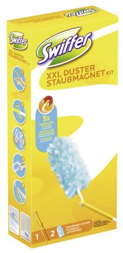 Swiffer Duster Xxl Starter Kit (1 + 2 Panni Polvere Maniglia) 180 Gr