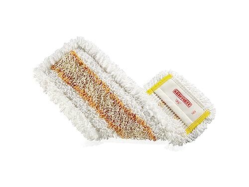 Leifheit Ricambio Allrounder, Panno per Spazzolone, Poliestere, Poliuretano, Bianco, 51.2 x 16.3 x 1.5 cm