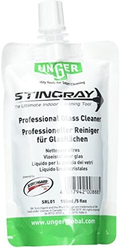 Unger Stingray Professional Scotch Gard detergente per vetri, 150 ml