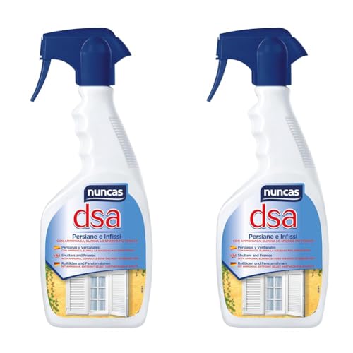Nuncas Dsa Detergente persiane e infissi 500ml (Confezione da 2)