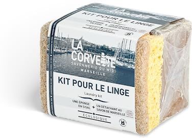 La Corvette - Kit lavanderia: sapone ecologico e spugna