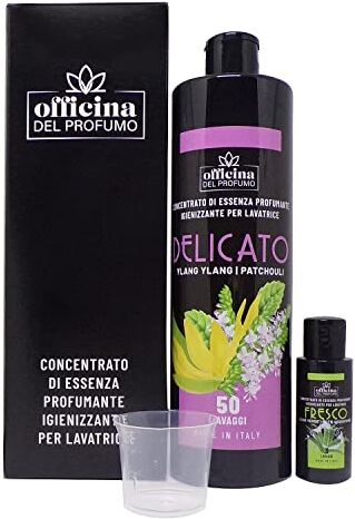 Generico OFFICINA DEL PROFUMO CONCENTRATO, FORTE, CON IGIENIZZANTE (+30ML FRAGRANZE CASUALI) (Ylang Ylang Patchouli, 500 ml)