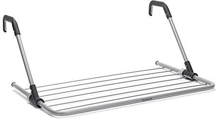 Brabantia Hanging Drying Rack Stendibiancheria da Appendere, 4.5 m, Grigio Metallico