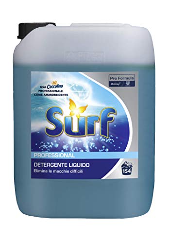 Diversey Surf Detersivo Liquido Concentrato per Bucato Professionale, 10L