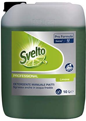 Svelto Più Limone Detergente Piatti a Mano Professionale 10 L