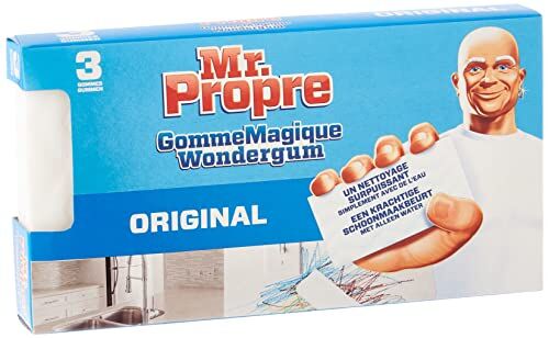 Procter & Gamble MASTRO LINDO Gomma magica, gomma magica Detergente originale confezione da 3 pezzi.