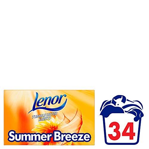 Procter & Gamble Lenor Fogli per asciugatrice Summer Breeze 34 fogli