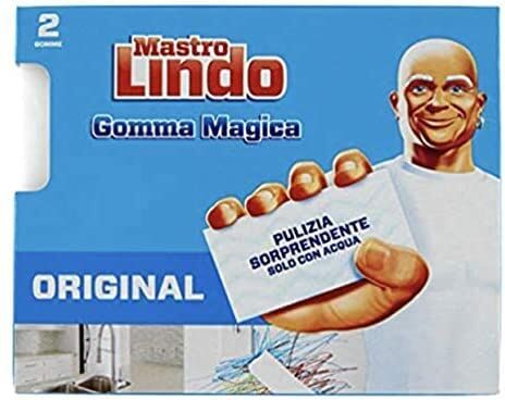 Mastro Lindo La Gomma Magica, con Doppio Strato 6 Confezioni da 2 gomme [12 gomme]