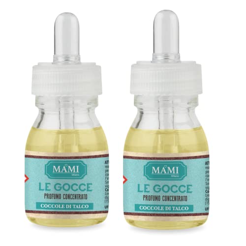 Generico Mami Milano Le Gocce profumo concentrato confezione da 2 Coccole di Talco