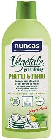 Nuncas Vegetale Detergente Piattie Mani 500ml