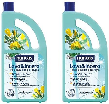 Nuncas Lava e Incera Mediterraneo -1000ml (Confezione da 2)