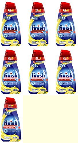 Finish 7 X  Power Gel Tutto In 1 MAX Brillantezza e Protezione limone