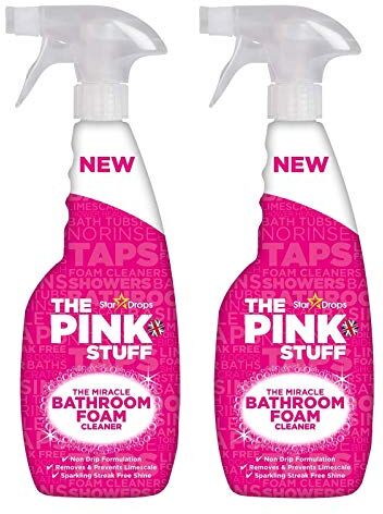 Stardrops The Pink Stuff The Miracle Bagno Schiuma Cleaner, 750 ml x 2