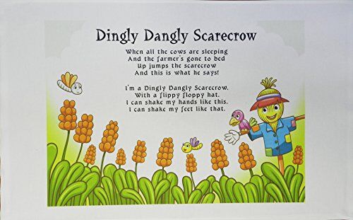 Half a Donkey Dingly Dangly Scarecrow Cotton Strofinaccio