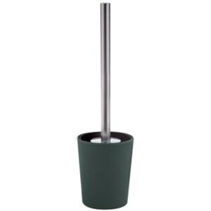 Spirella Scopino per WC Supporto in Fibra di bambù Takeo Verde Scuro Spirella Scopino per WC Supporto in Fibra di bambù Takeo Verde Scuro