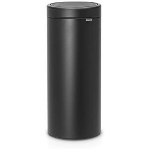 Brabantia Touch Bin, Acciaio, Mineral Moonlight Nero, 30L Brabantia Touch Bin, Acciaio, Mineral Moonlight Nero, 30L