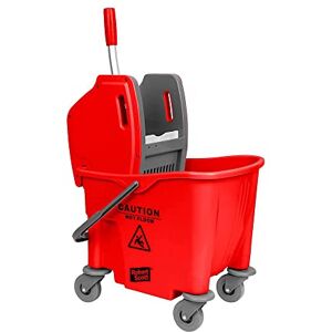 Blake & White Tecman Kentucky Mop Secchio & Strizzatore Rosso (53BIS1) 25L Blake & White Tecman Kentucky Mop Secchio & Strizzatore Rosso (53BIS1) 25L