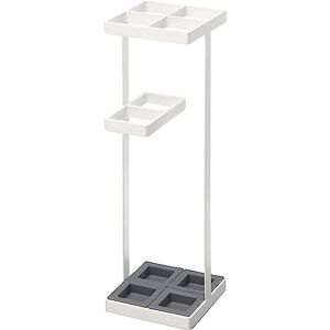YAMAZAKI 7639 TOWER Umbrella Stand, white, Steel/Polypropylene, 11 x 11 x 36 cm YAMAZAKI 7639 TOWER Umbrella Stand, white, Steel/Polypropylene, 11 x 11 x 36 cm