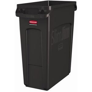 Rubbermaid Commercial Products Rubbermaid Collettore di Rifiuti con Condotti di Ventilazione, Marrone Rubbermaid Commercial Products Rubbermaid Collettore di Rifiuti con Condotti di Ventilazione, Marrone