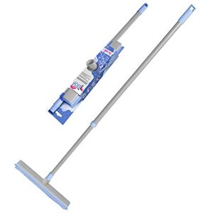 York Bacteria Stop Scopa in Gomma con Manico Telescopico Setole Antibatteriche Igieniche per Prevenire la Proliferazione Batterica Scopa per Peli di Animali e Polvere per Interni ed Esterni Grigio York Bacteria Stop Scopa in Gomma con Manico Telescopico Setole Antibatteriche Igieniche per Prevenire la Proliferazione Batterica Scopa per Peli di Animali e Polvere per Interni ed Esterni Grigio