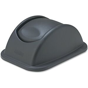 Rubbermaid Commercial Products FG306600 Untouchable Coperchio per Spazzatura in Polipropilene, Nero Rubbermaid Commercial Products FG306600 Untouchable Coperchio per Spazzatura in Polipropilene, Nero