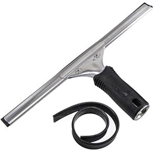 Unger Professional 12" Performance Window & Glass Cleaning Squeegee with Replacement Rubber Cleaning Supplies, Heavy Duty Squeege for Window Cleaning, Streak-Free Results Unger Professional 12" Performance Window & Glass Cleaning Squeegee with Replacement Rubber Cleaning Supplies, Heavy Duty Squeege for Window Cleaning, Streak-Free Results