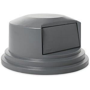 Rubbermaid Commercial Products Rubbermaid Commercial Brute Trash can coperchio a cupola, grigio, 55 litri, Rubbermaid Commercial Products Rubbermaid Commercial Brute Trash can coperchio a cupola, grigio, 55 litri,