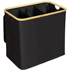 Wenko Cesto portabiancheria Trio Ecori, naturale, 57 x 50 x 37 cm Wenko Cesto portabiancheria Trio Ecori, naturale, 57 x 50 x 37 cm