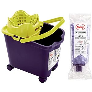 Mery Set cubo e mocio in microfibra Benna scolapiatti automatica e ruote a 360º Extra Large Mop Head Absorbent Mop Non lascia Ratro Viola 14L Dimensioni :38,2 x 25,5 x 39,5 cm Mery Set cubo e mocio in microfibra Benna scolapiatti automatica e ruote a 360º Extra Large Mop Head Absorbent Mop Non lascia Ratro Viola 14L Dimensioni :38,2 x 25,5 x 39,5 cm
