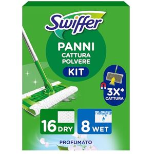 Swiffer - Kit iniziale - 16 panni Swiffer - Kit iniziale - 16 panni