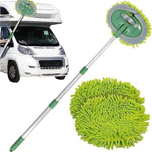 Kit Mop Lavaggio Auto TANNESS - Microfibra Antigraffio & Guanto Kit Mop Lavaggio Auto TANNESS - Microfibra Antigraffio & Guanto