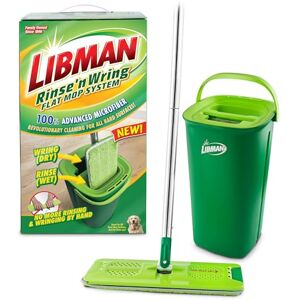 LIBMAN COMMERCIAL Libman Rinse 'n Wring Mop and Bucket System Mocio per pavimenti in microfibra Detergente per pavimenti in legno duro Mocio bagnato e asciutto Camere d'acqua pulite e sporche Lame elettriche LIBMAN COMMERCIAL Libman Rinse 'n Wring Mop and Bucket System Mocio per pavimenti in microfibra Detergente per pavimenti in legno duro Mocio bagnato e asciutto Camere d'acqua pulite e sporche Lame elettriche