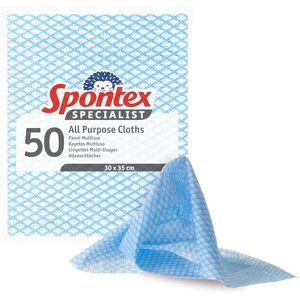 Spontex - Panni multiuso blu 50 pezzi Spontex - Panni multiuso blu 50 pezzi