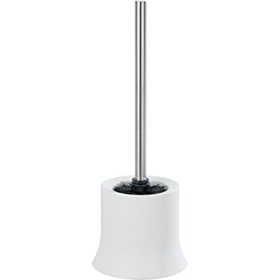 Wenko 18751100 Portascopino per WC Basic Bianco, Materiale plastico, 14 x 38 x 14 cm, Bianco Wenko 18751100 Portascopino per WC Basic Bianco, Materiale plastico, 14 x 38 x 14 cm, Bianco