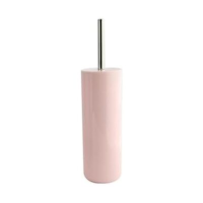 WELL HOME MOBILIARIO & DECORACIÓN Well Home Scopino WC con serbatoio, manico in acciaio inox, 37,4 altezza x 9 diametro, colore rosa pastello WELL HOME MOBILIARIO & DECORACIÓN Well Home Scopino WC con serbatoio, manico in acciaio inox, 37,4 altezza x 9 diametro, colore rosa pastello