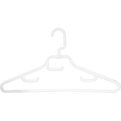 MSV Confezione da 120 Grucce in plastica Grande Resistenza e capacità di carico, Lati curvi, Non Si deformano per Tutti i Tipi di Vestiti Grigio MSV Confezione da 120 Grucce in plastica Grande Resistenza e capacità di carico, Lati curvi, Non Si deformano per Tutti i Tipi di Vestiti Grigio
