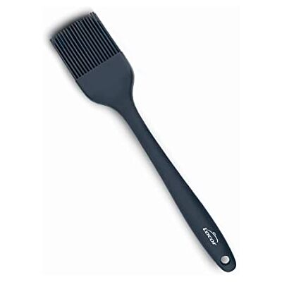 Lacor 64465 - Spazzola Da Cucina Grigia Silicone, Manico Ergonomico - Utensile da Cucina Lacor 64465 - Spazzola Da Cucina Grigia Silicone, Manico Ergonomico - Utensile da Cucina