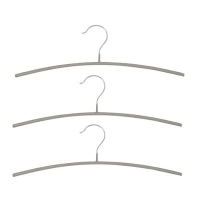 MSV Set di 36 grucce in Acciaio Rivestito in plastica Molto robuste, Design Antiscivolo Lati curvi, Non Si deformano Tutti i Tipi di Vestiti 40 cm Tortora MSV Set di 36 grucce in Acciaio Rivestito in plastica Molto robuste, Design Antiscivolo Lati curvi, Non Si deformano Tutti i Tipi di Vestiti 40 cm Tortora