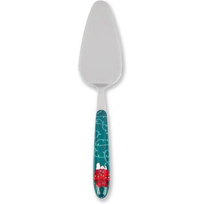 Excelsa Peanuts Shiny & Bright Paletta per Dolci, Acciaio Inox con Manico Decorato, Verde e Rosso, 25x5 cm, Lavabile in Lavastoviglie, Prodotto in Italia Excelsa Peanuts Shiny & Bright Paletta per Dolci, Acciaio Inox con Manico Decorato, Verde e Rosso, 25x5 cm, Lavabile in Lavastoviglie, Prodotto in Italia