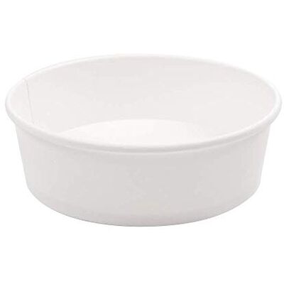 Garcia de Pou 50 pezzi Insalatiere 500 ml 18Pe + 320 + 18 Pe G/M2 Ø15/12,8 x 4,5 cm bianco cartone Garcia de Pou 50 pezzi Insalatiere 500 ml 18Pe + 320 + 18 Pe G/M2 Ø15/12,8 x 4,5 cm bianco cartone