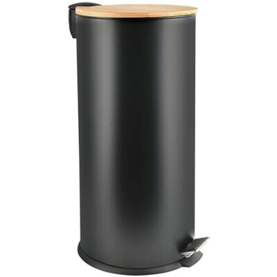 Cestino Spirella Adonis - 30L Acciaio Bambù Cucina Moderna Cestino Spirella Adonis - 30L Acciaio Bambù Cucina Moderna